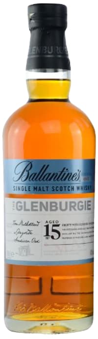 glenburgie 15 year old - ballantine's